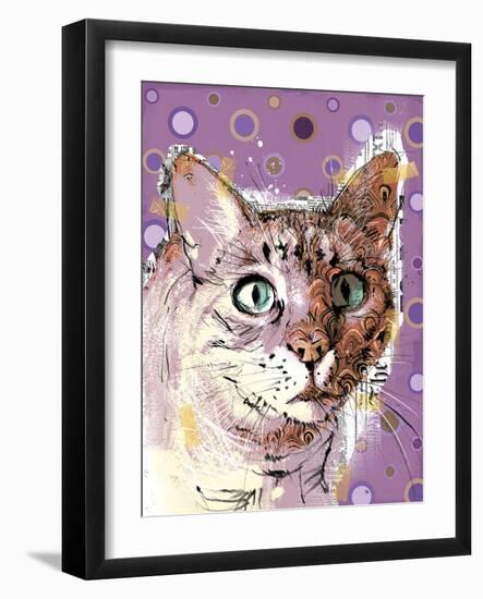 Poppet Cat I-Ken Hurd-Framed Giclee Print