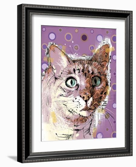 Poppet Cat I-Ken Hurd-Framed Giclee Print