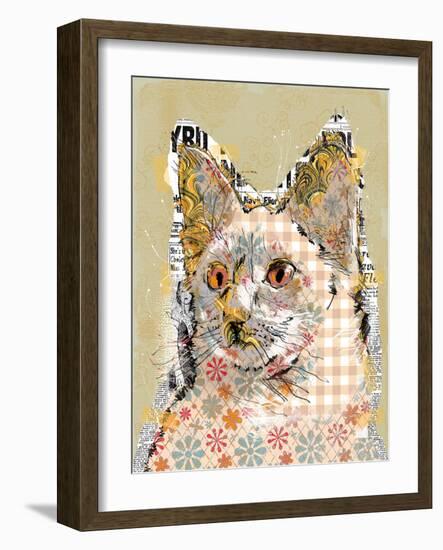 Poppet Cat II-Ken Hurd-Framed Giclee Print