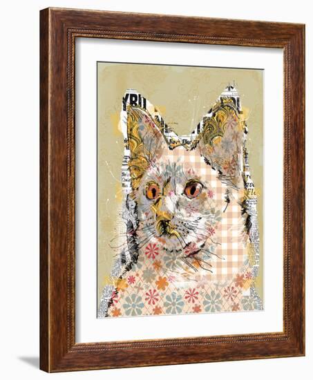 Poppet Cat II-Ken Hurd-Framed Giclee Print