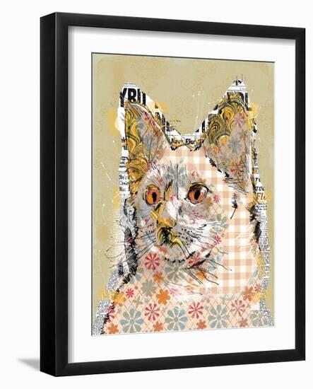 Poppet Cat II-Ken Hurd-Framed Giclee Print