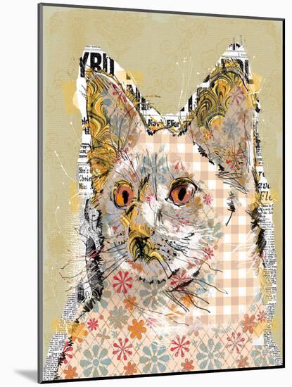 Poppet Cat II-Ken Hurd-Mounted Giclee Print