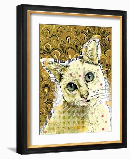 Poppet Cat III-Ken Hurd-Framed Giclee Print