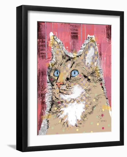 Poppet Cat IV-Ken Hurd-Framed Giclee Print