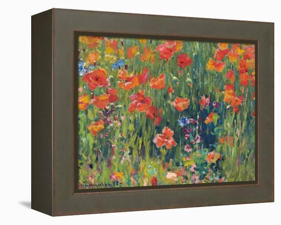 Poppies, 1888-Robert William Vonnoh-Framed Premier Image Canvas