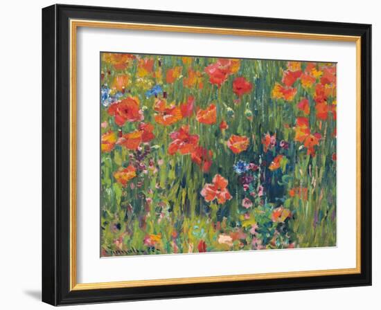 Poppies, 1888-Robert William Vonnoh-Framed Giclee Print