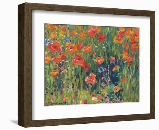 Poppies, 1888-Robert William Vonnoh-Framed Giclee Print