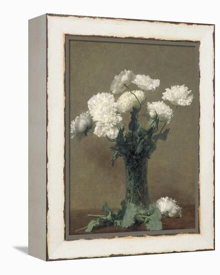 Poppies, 1891-Ignace Henri Jean Fantin-Latour-Framed Premier Image Canvas