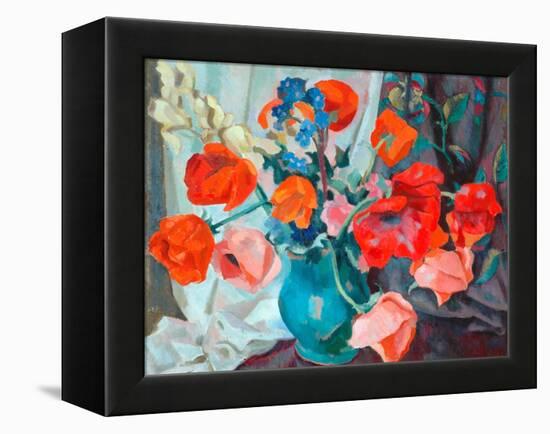 Poppies, 1917-Roger Eliot Fry-Framed Premier Image Canvas