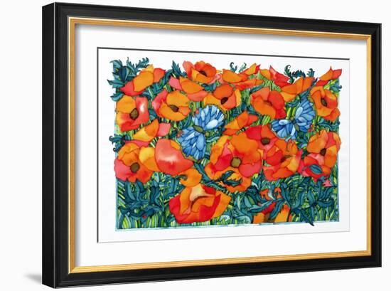 Poppies, 1998-Maylee Christie-Framed Giclee Print