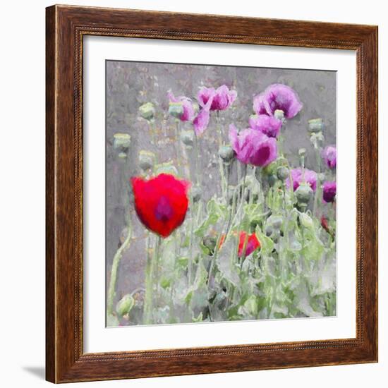 Poppies, 2018-Helen White-Framed Giclee Print