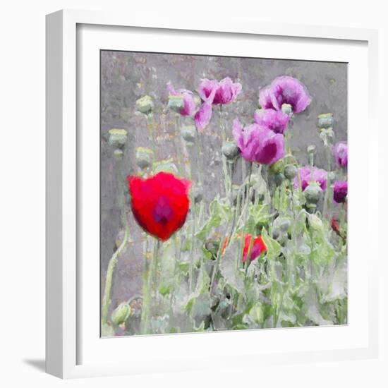 Poppies, 2018,-Helen White-Framed Giclee Print