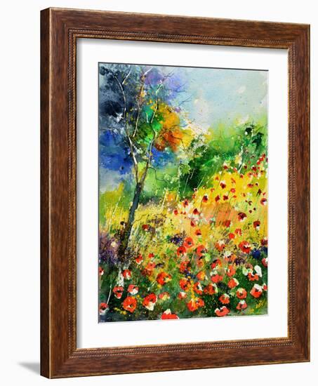 Poppies 5170-Pol Ledent-Framed Art Print