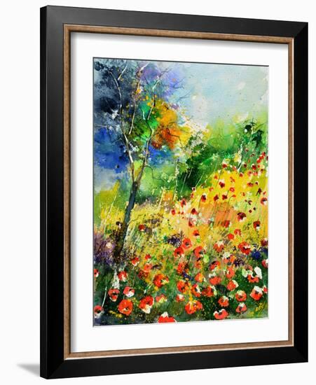 Poppies 5170-Pol Ledent-Framed Art Print