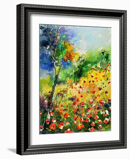 Poppies 5170-Pol Ledent-Framed Art Print