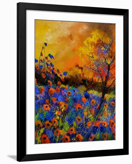 Poppies 675140-Pol Ledent-Framed Premium Giclee Print