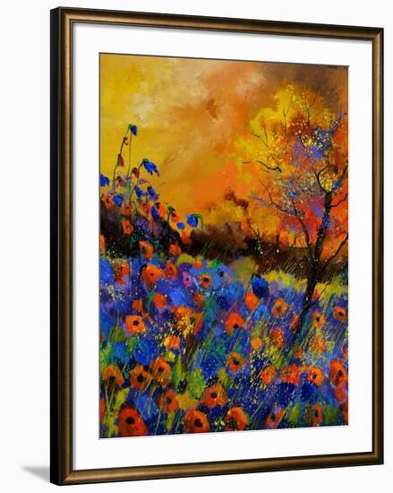 Poppies 675140-Pol Ledent-Framed Premium Giclee Print