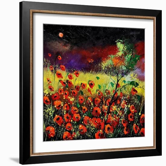 Poppies 7741-Pol Ledent-Framed Art Print