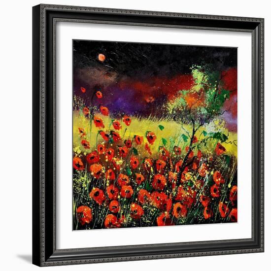 Poppies 7741-Pol Ledent-Framed Art Print