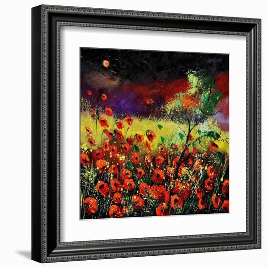 Poppies 7741-Pol Ledent-Framed Art Print