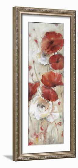 Poppies Afield II-Bridges-Framed Giclee Print