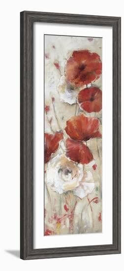 Poppies Afield II-Bridges-Framed Giclee Print