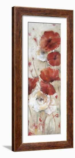 Poppies Afield II-Bridges-Framed Giclee Print