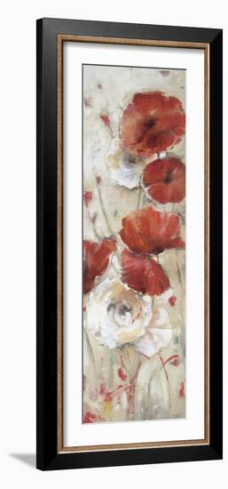 Poppies Afield II-Bridges-Framed Giclee Print