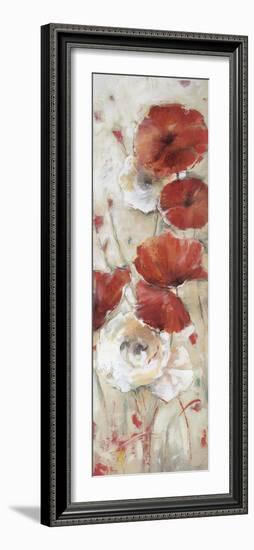 Poppies Afield II-Bridges-Framed Giclee Print