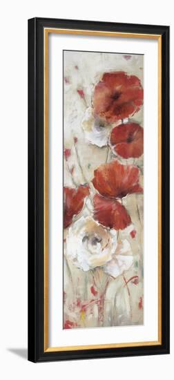 Poppies Afield II-Bridges-Framed Giclee Print