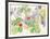 Poppies and Iris-Raoul Dufy-Framed Art Print