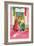 Poppies and Irises-Linda Benton-Framed Giclee Print