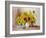 Poppies And Sunflowers-E^ Kruger-Framed Art Print