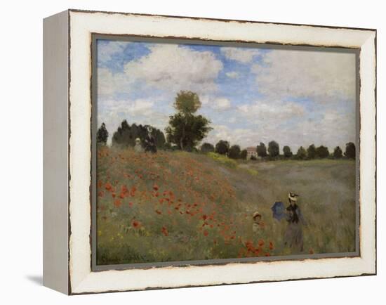 Poppies, c.1873-Claude Monet-Framed Premier Image Canvas