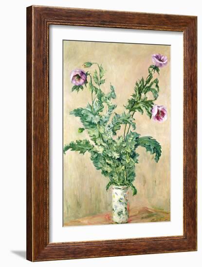 Poppies, C.1882-Claude Monet-Framed Giclee Print