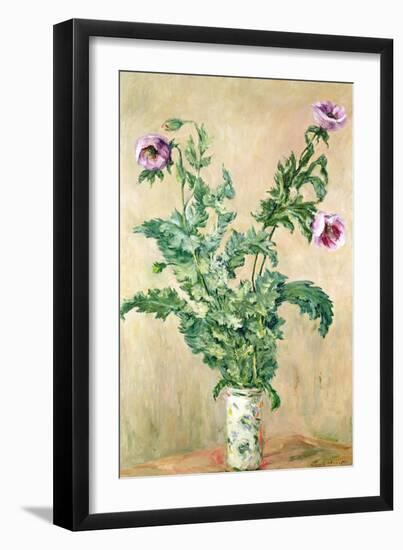 Poppies, C.1882-Claude Monet-Framed Giclee Print