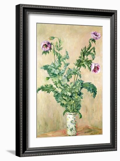 Poppies, C.1882-Claude Monet-Framed Giclee Print