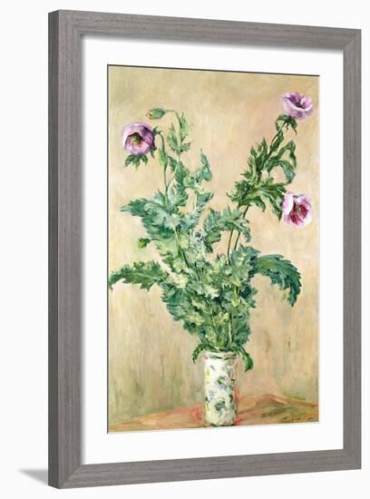 Poppies, C.1882-Claude Monet-Framed Giclee Print