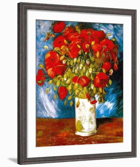 Poppies, c.1886-Vincent van Gogh-Framed Art Print