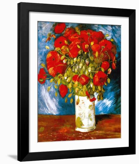 Poppies, c.1886-Vincent van Gogh-Framed Art Print