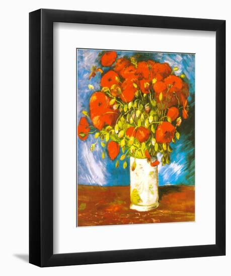 Poppies, c.1886-Vincent van Gogh-Framed Art Print