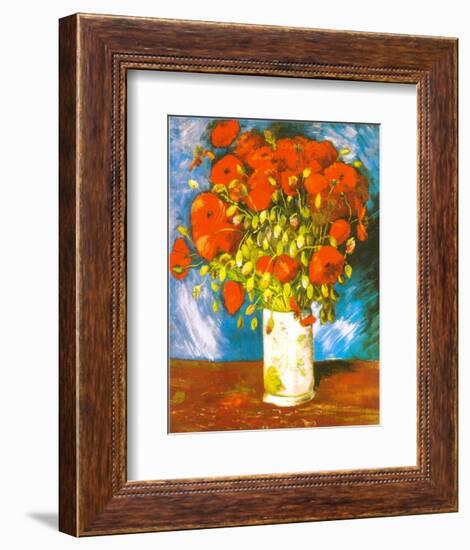 Poppies, c.1886-Vincent van Gogh-Framed Art Print