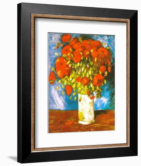 Poppies, c.1886-Vincent van Gogh-Framed Art Print