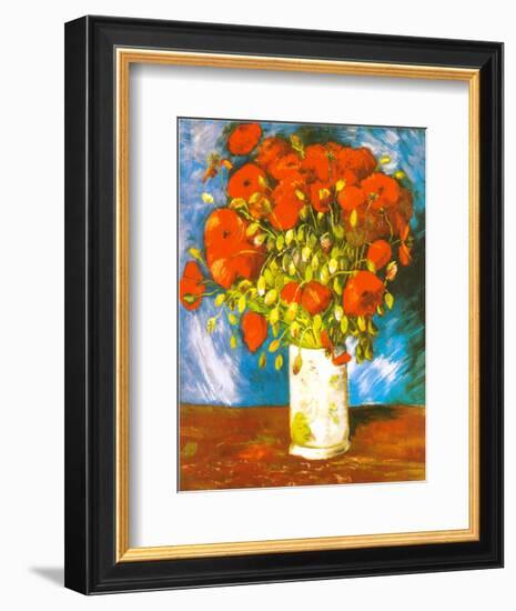 Poppies, c.1886-Vincent van Gogh-Framed Art Print