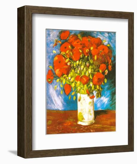 Poppies, c.1886-Vincent van Gogh-Framed Art Print