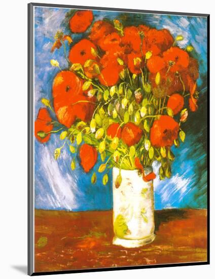 Poppies, c.1886-Vincent van Gogh-Mounted Art Print