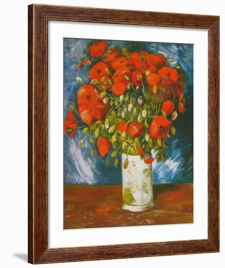 Poppies, c.1886-Vincent van Gogh-Framed Art Print