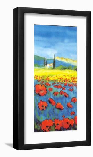 Poppies Forever I-Anton Knorpel-Framed Art Print