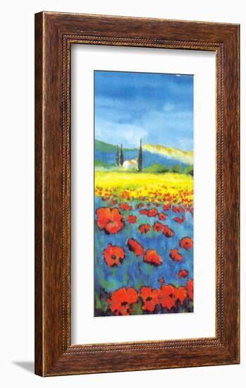 Poppies Forever I-Anton Knorpel-Framed Art Print