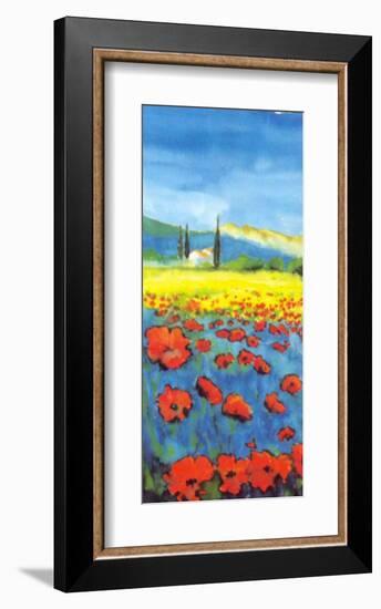 Poppies Forever I-Anton Knorpel-Framed Art Print